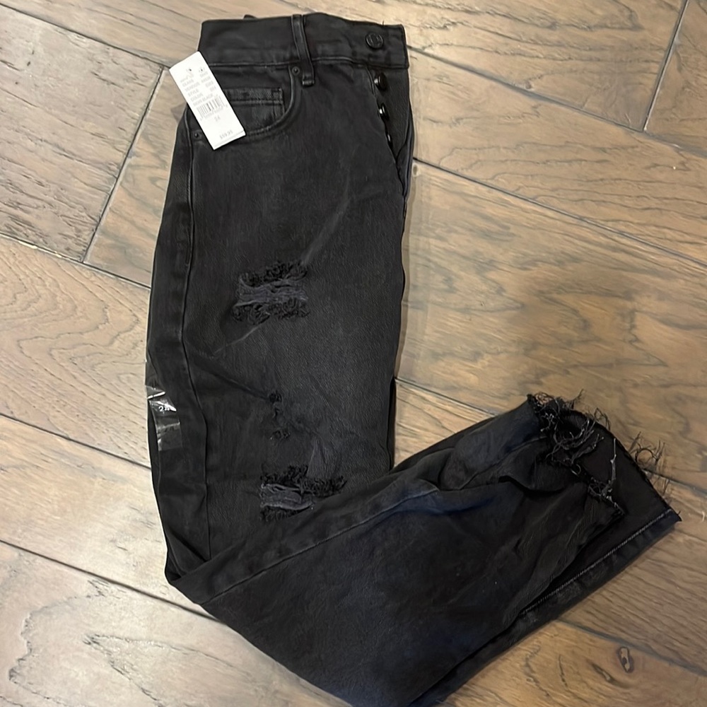 Black PacSun Jeans High Rise Straight